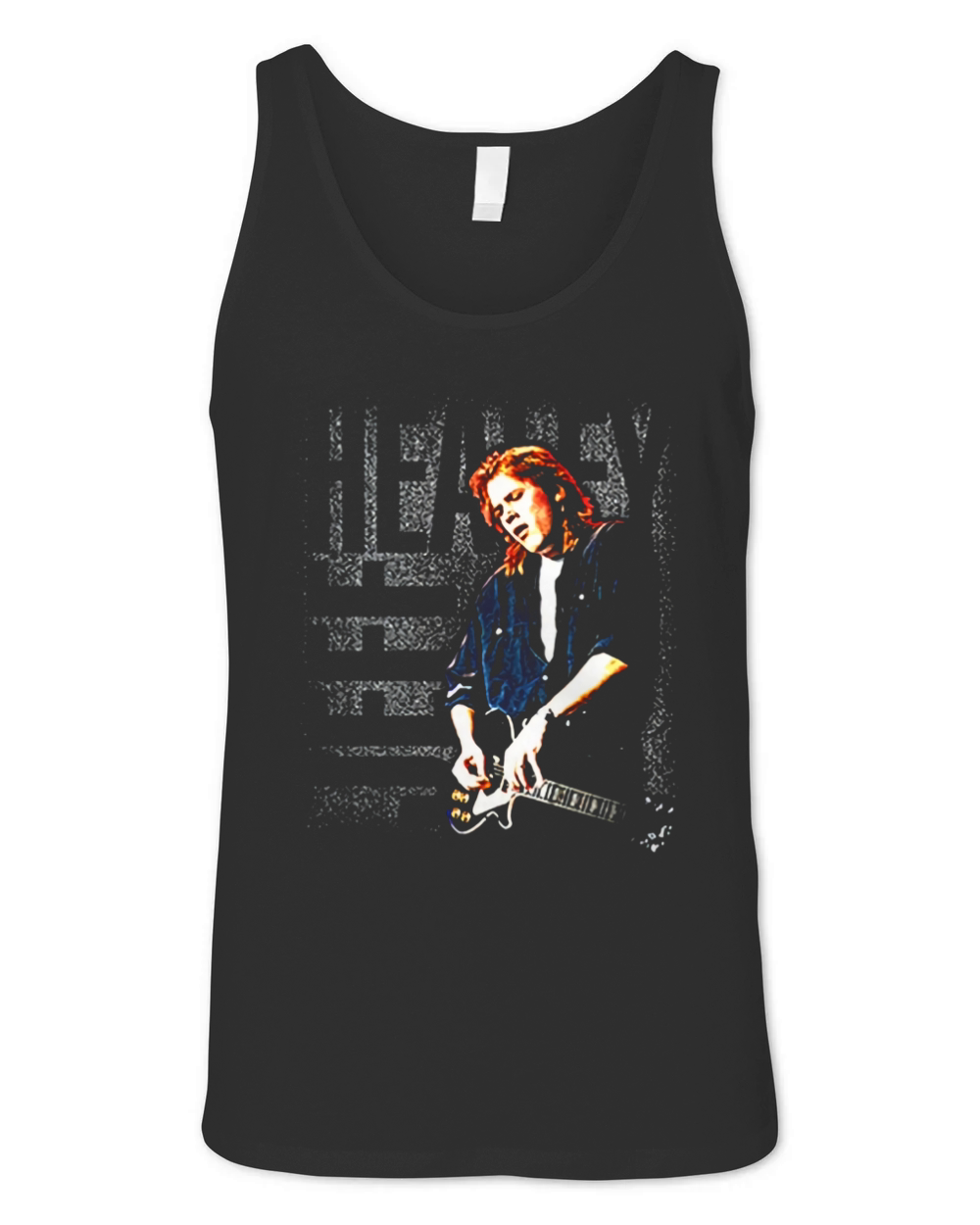 Retro Graphic Jeff Healey Art Unisex Jersey Tank
