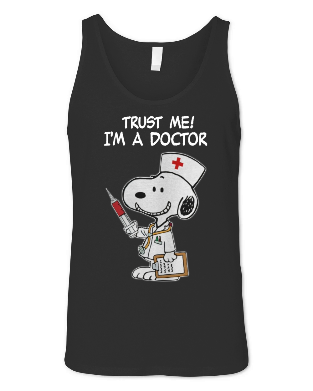 Snoopy Doctor Unisex Jersey Tank