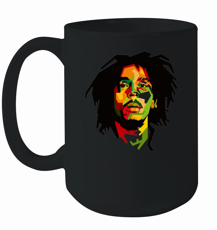 Bob Marley Be Happy Ceramic Mug
