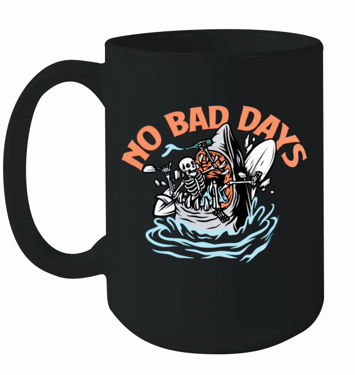 No Bad Days vintage Ceramic Mug