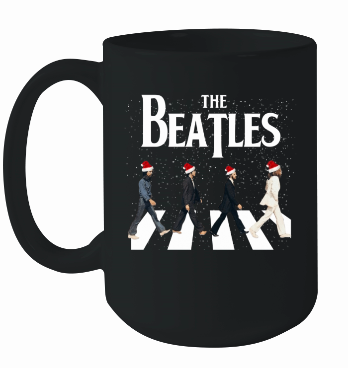 The Beatles Road Abbey Christmas shirt Ceramic Mug