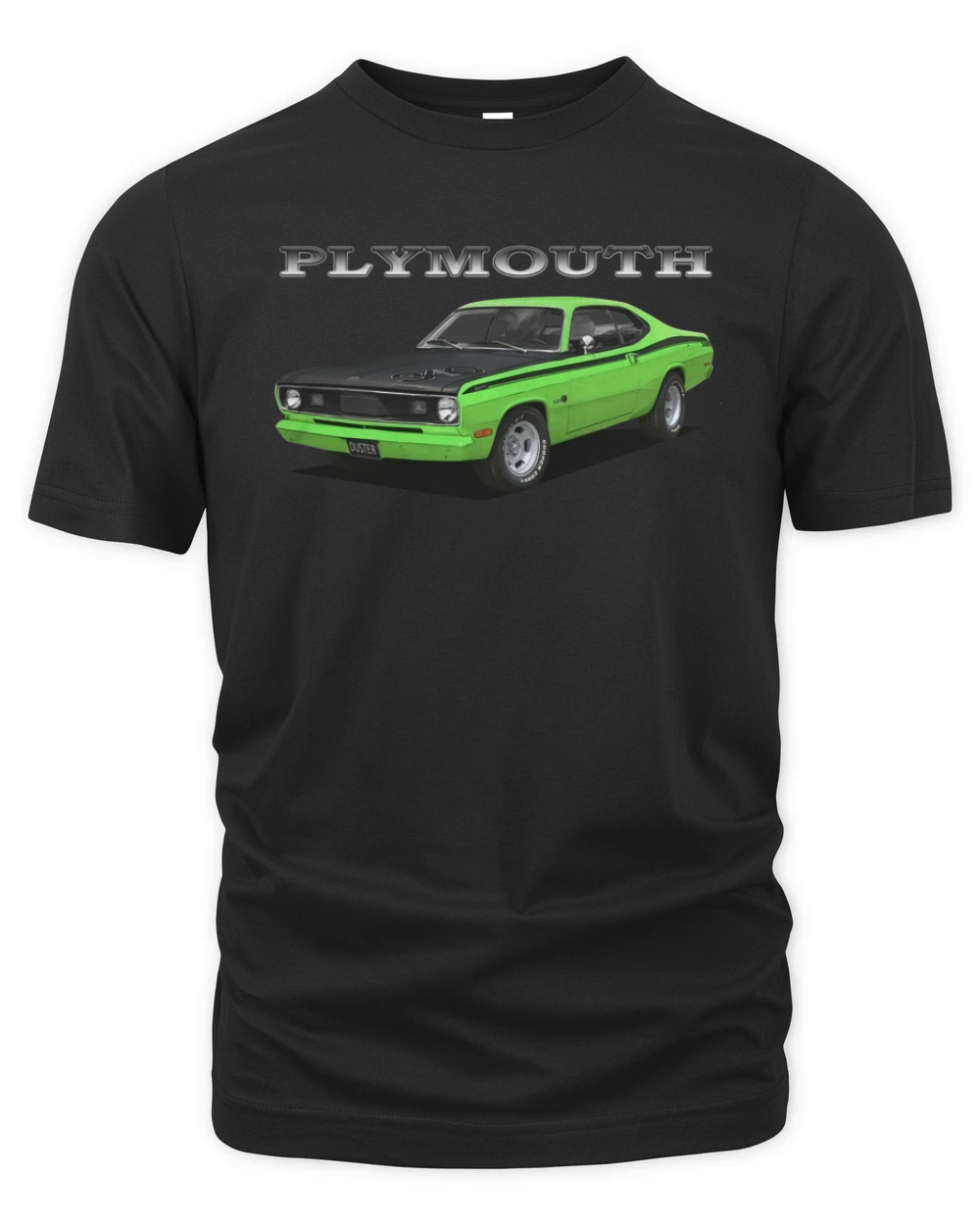 1972 Plymouth Duster Green Organic Unisex T-shirt
