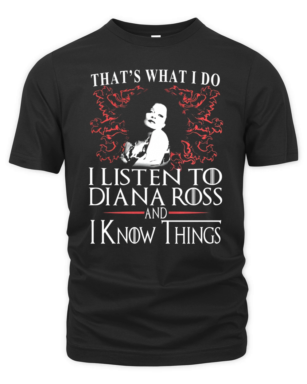 Diana Ross I KNOW THINGS Organic Unisex T-shirt