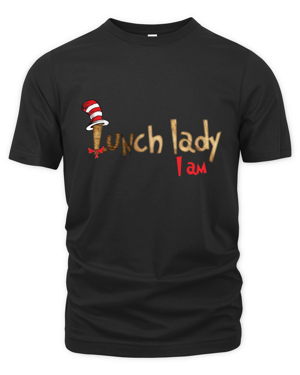 Dr Seuss lunch lady i am shirt Organic Unisex T-shirt