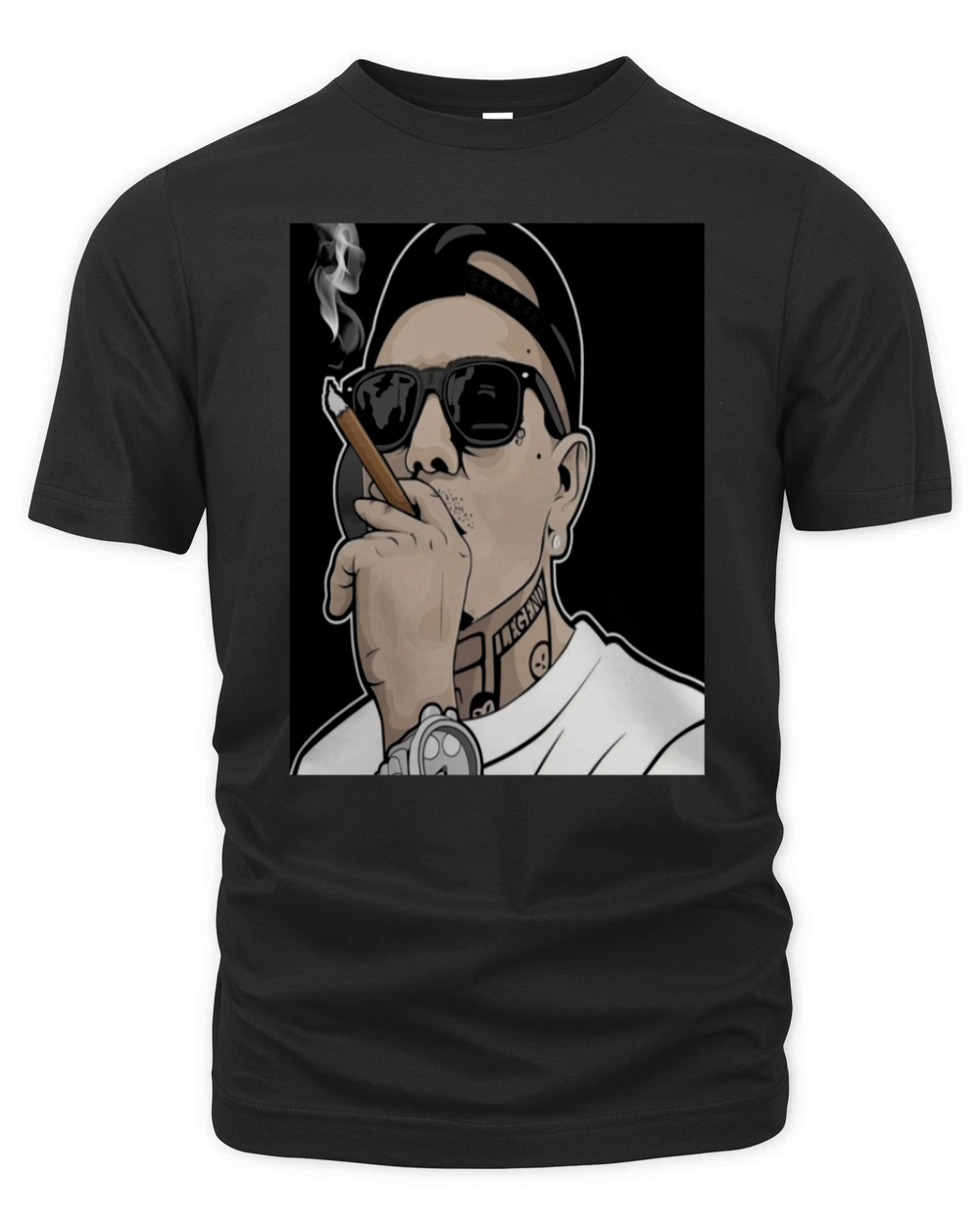 King Lil G original logo - Small Buttons Organic Unisex T-shirt