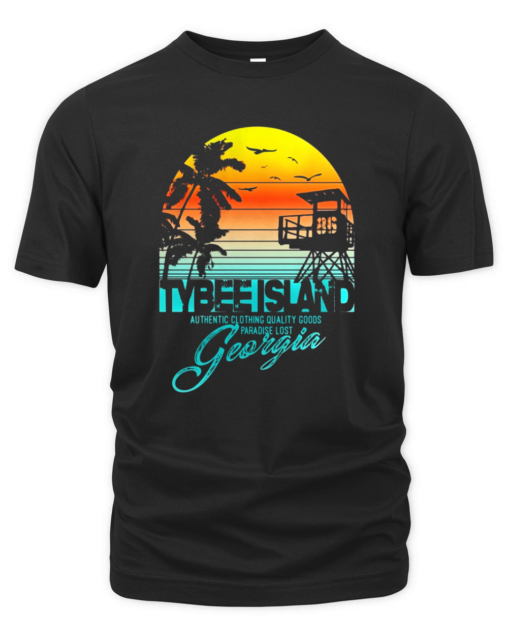 tybee island Georgia beach shirt Organic Unisex T-shirt
