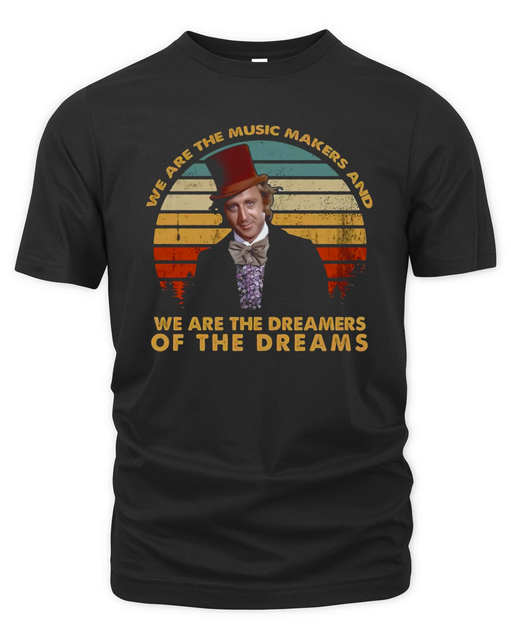 We are the music makers and we are the dreamers vintage Organic Unisex T-shirt