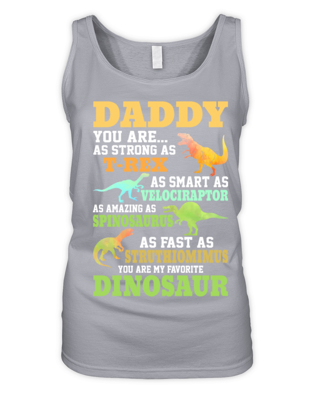 DADDY YOU ARE MY FAVORITE Organic Women's Tank Top