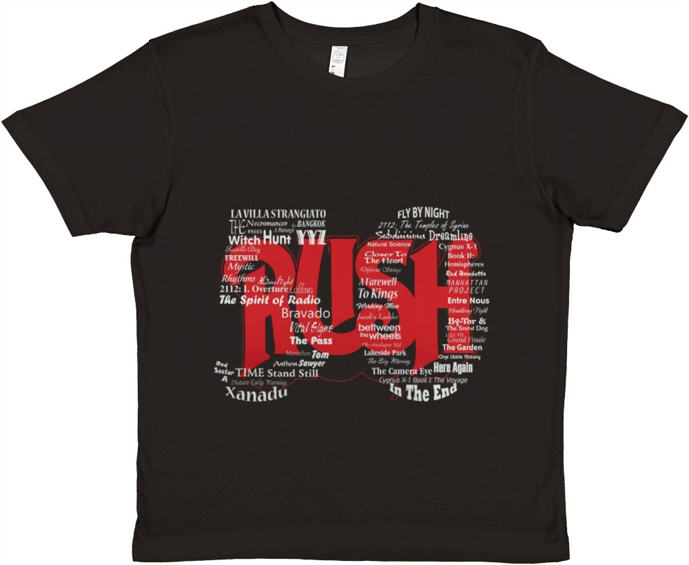 Top 50 songs of Rush band Premium Kids Crewneck T-shirt