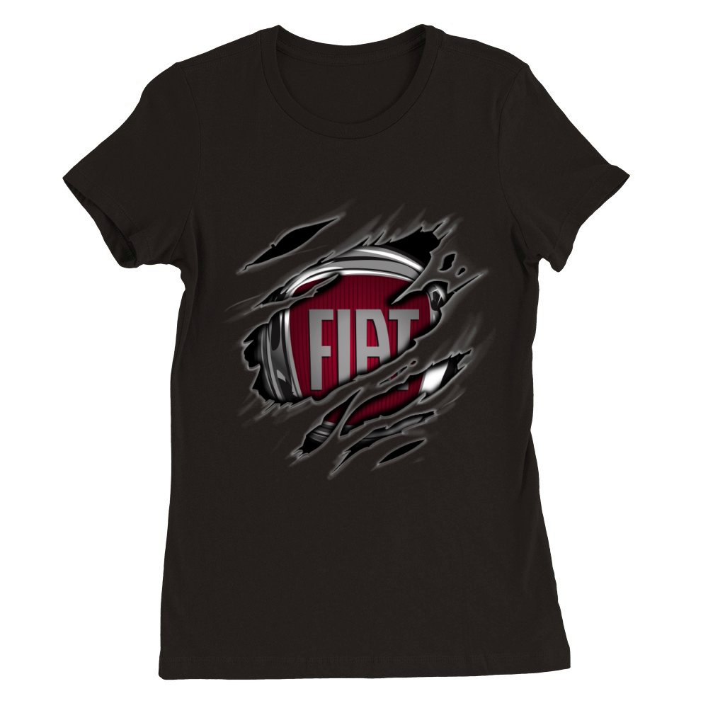 LIMITTED EDITION FIAT Premium Womens Crewneck T-shirt
