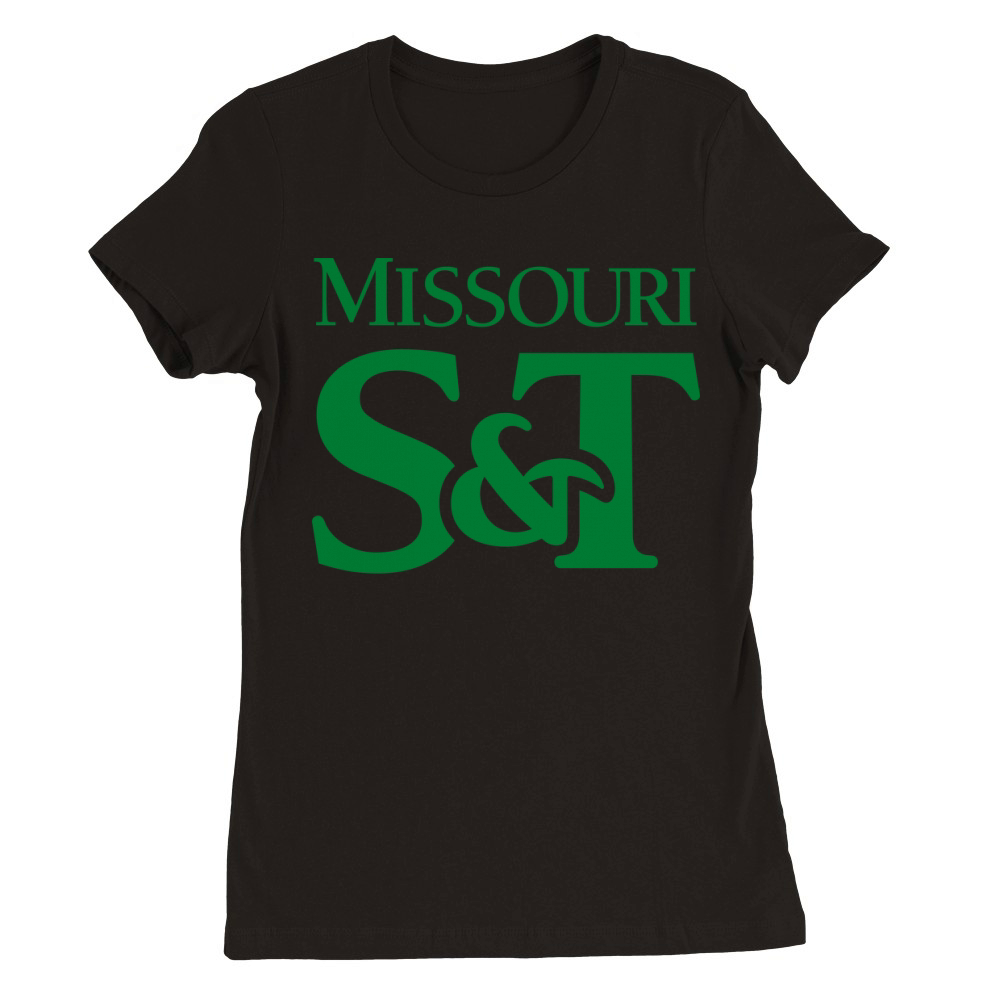 Simple Logo Missouri University Of Science And Technology 2020 Premium Womens Crewneck T-shirt