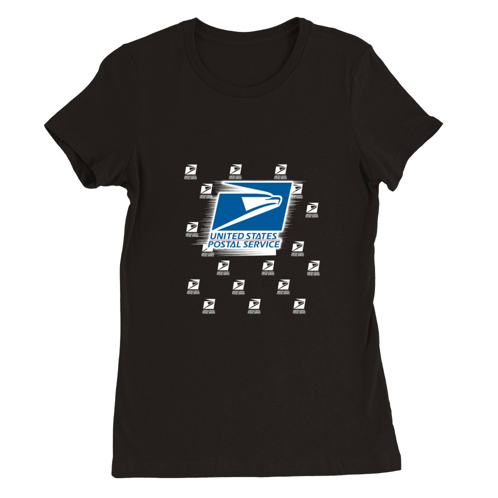 United States Postal Service Logo USPS shirth Premium Womens Crewneck T-shirt
