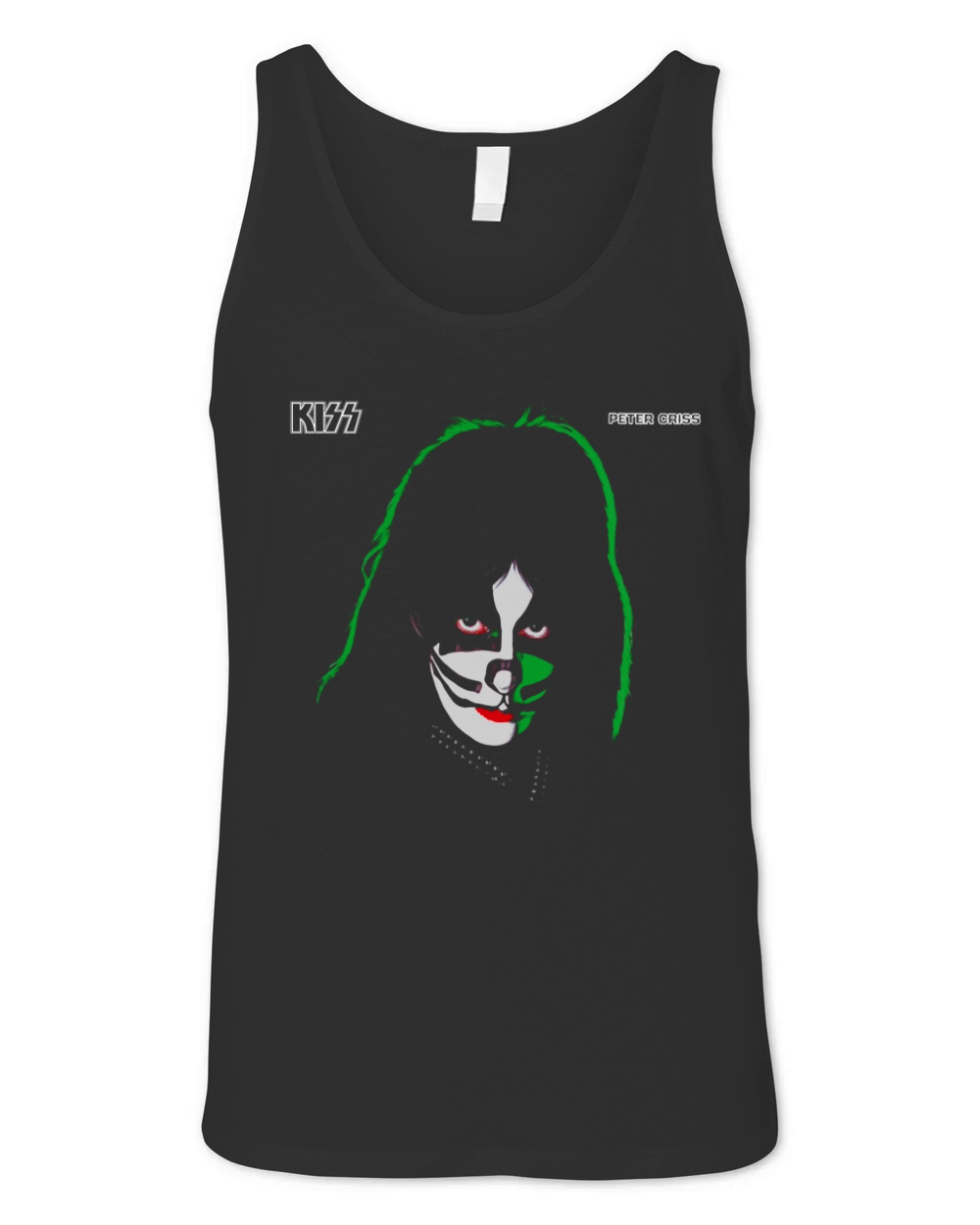 KISS  1978 Peter Criss TShirt Unisex Jersey Tank