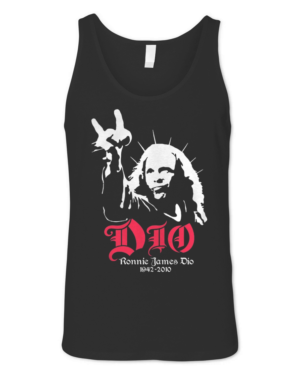 Ronnie James Dio Tshirt Unisex Jersey Tank