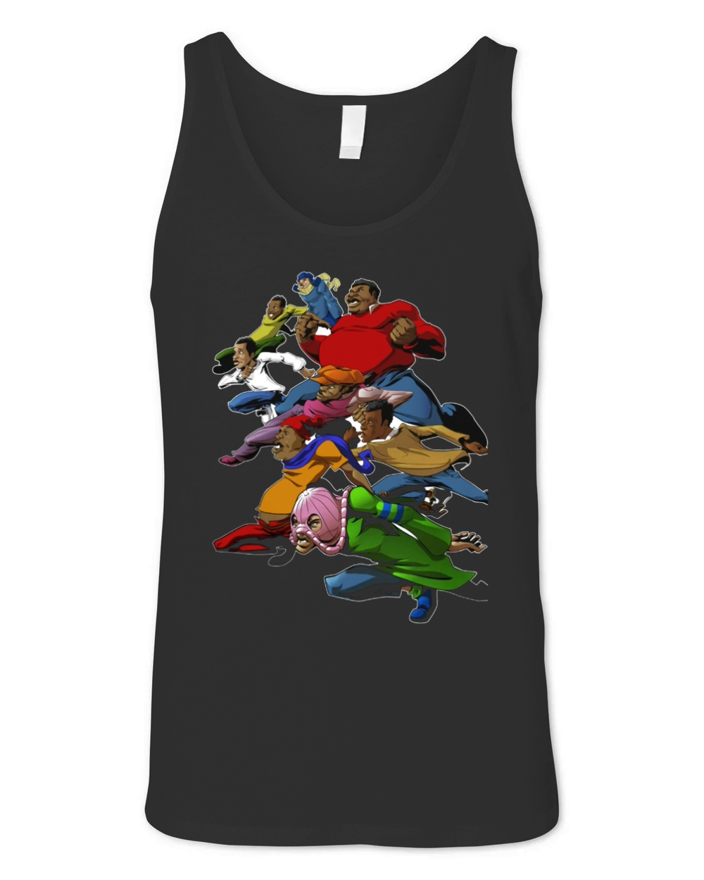shirt Fat Albert and the Gang Ready for battle Unisex Jersey Tank