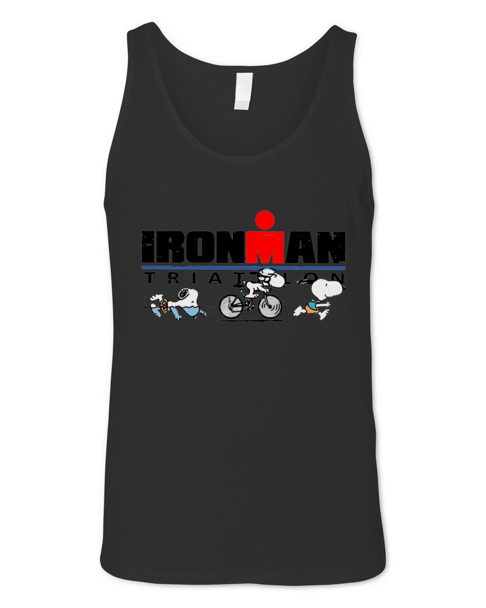 Triathlon World Triathlon Corporation Snoopy Ironman shirt Unisex Jersey Tank