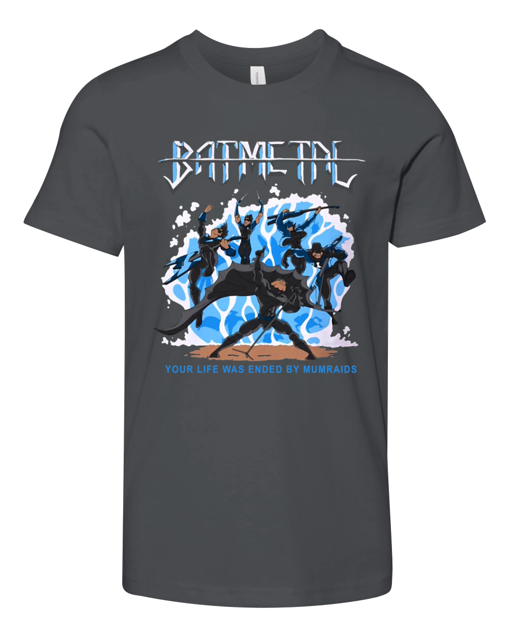 Batmetal Returns Your Life Was Ended By Murmaids Youth Unisex Jersey Tee
