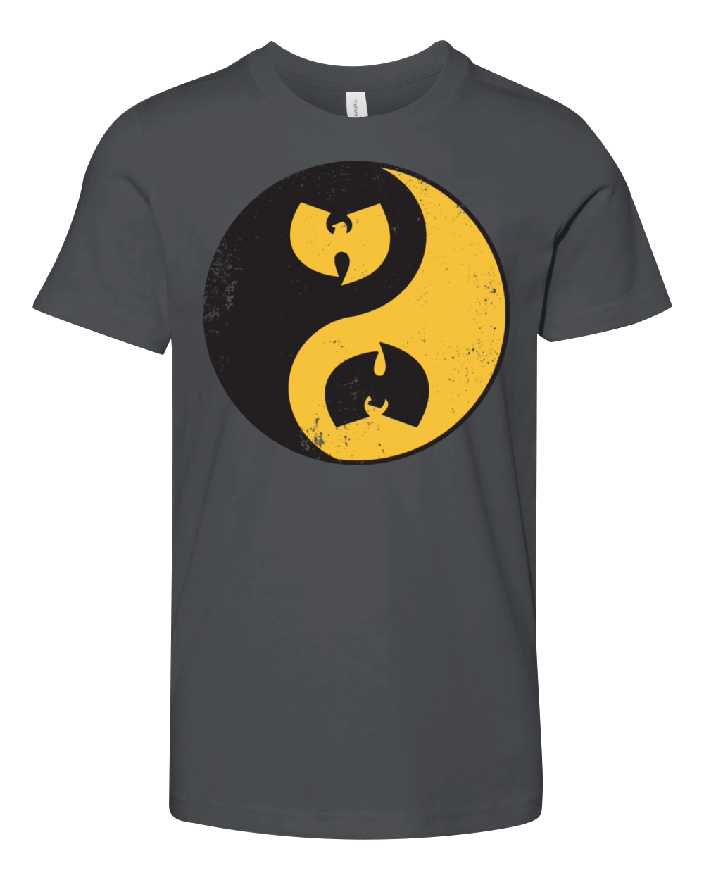yin and yang wutang black and yellow Youth Unisex Jersey Tee