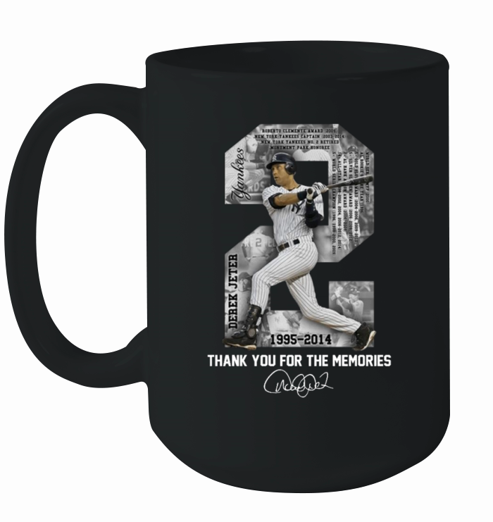 Derek Jeter Thank you for the memories Ceramic Mug