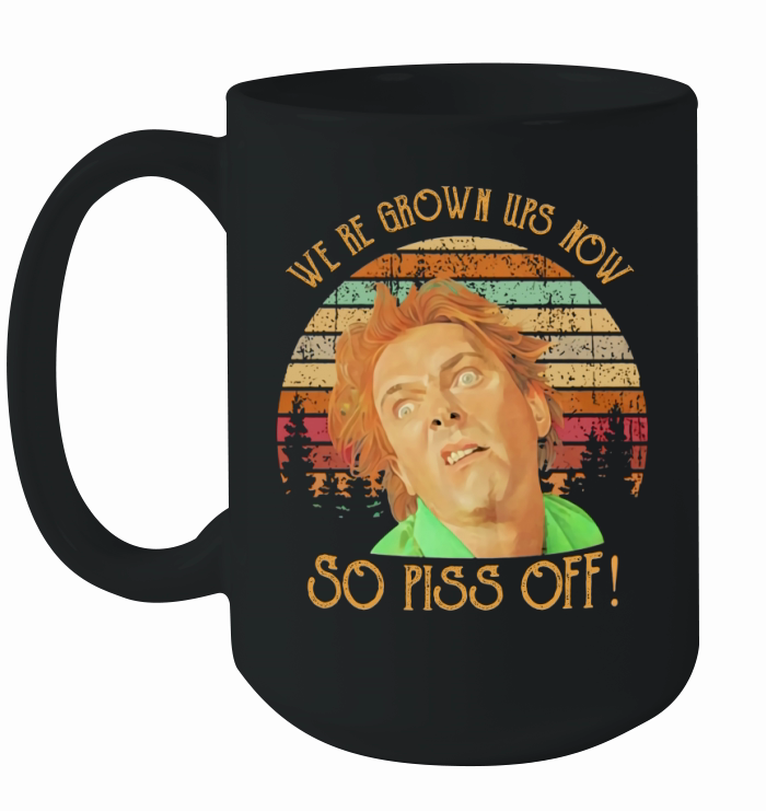 Drop Dead Fred we're grown ups now so piss off vintage shirt Ceramic Mug