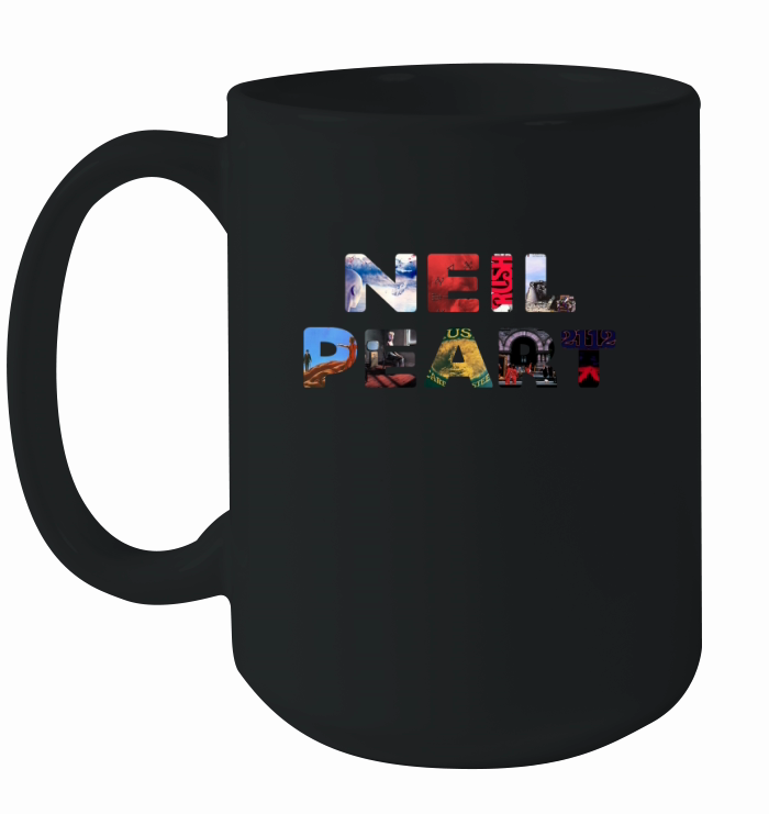 Neil Peart Legend Never Die Rush band dummer shirt Ceramic Mug