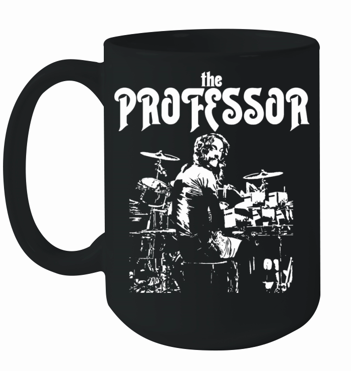Neil Peart The Professor Drummer Ceramic Mug