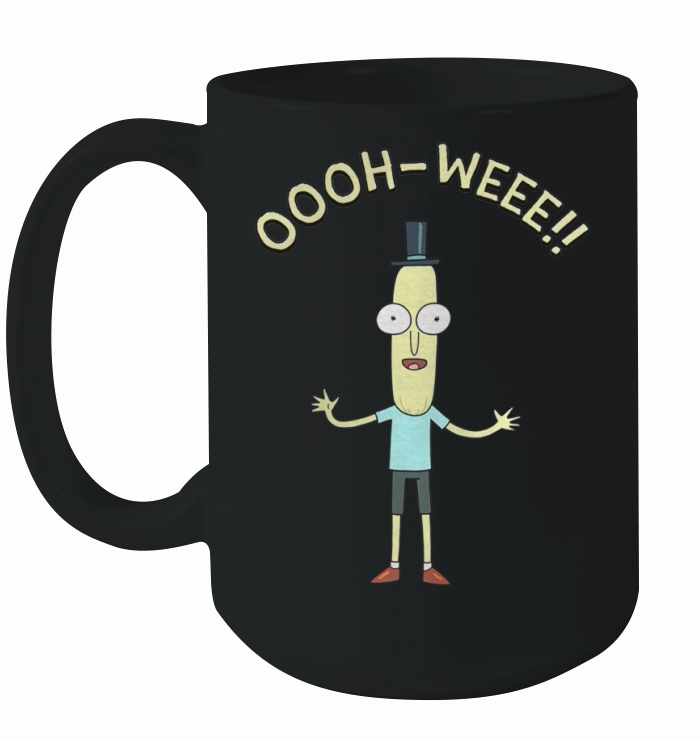 Rick &amp; Morty Mr Poopy Butthole Oooh Weee!! Ceramic Mug