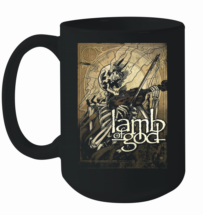 Vintage Lamb Of God Art Ceramic Mug