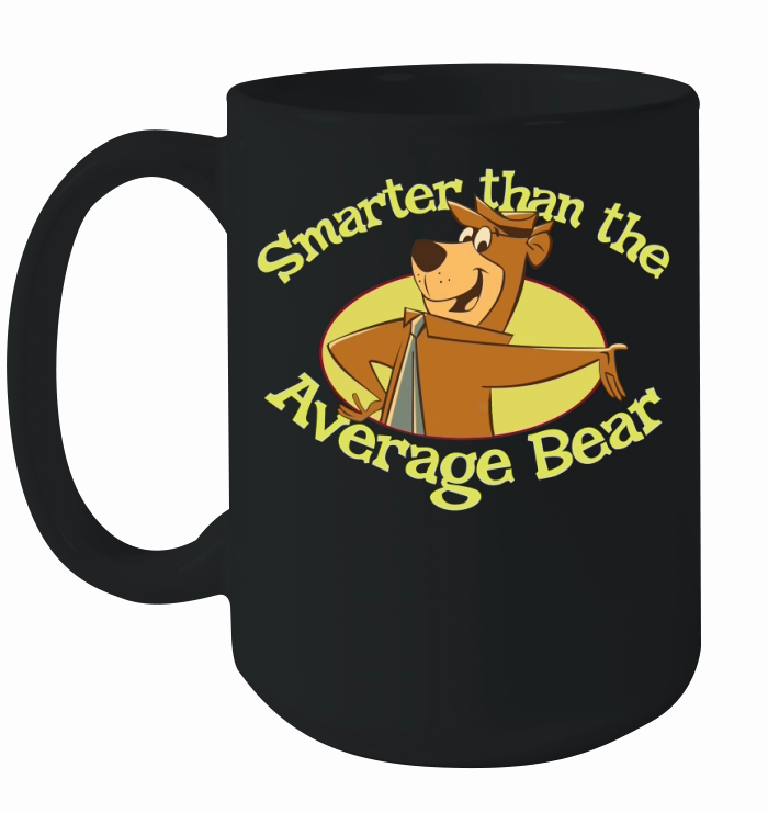 Yogi Bear Smarter Than The Average Bear Ceramic Mug