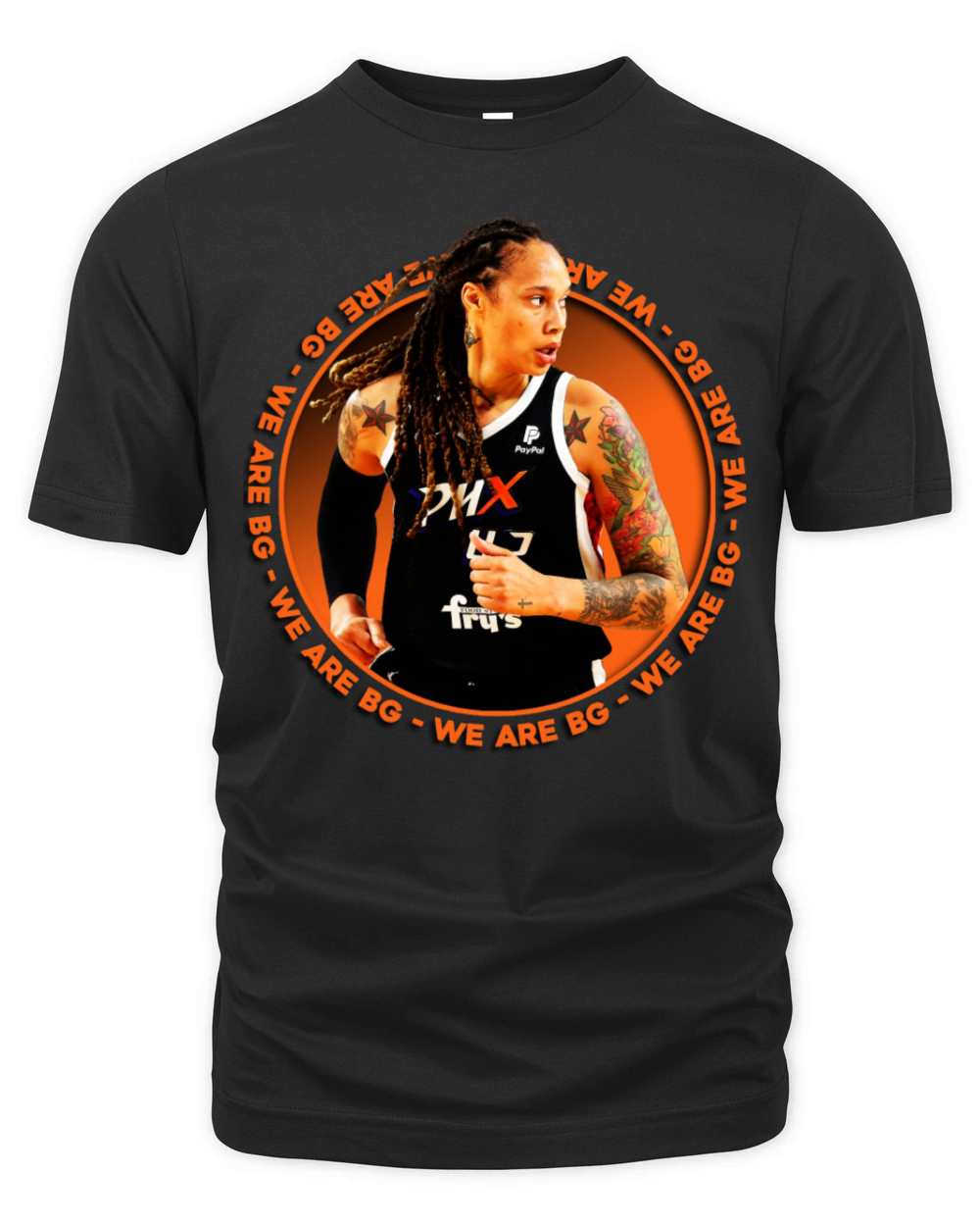 Free Brittney Griner We Are BG Organic Unisex T-shirt