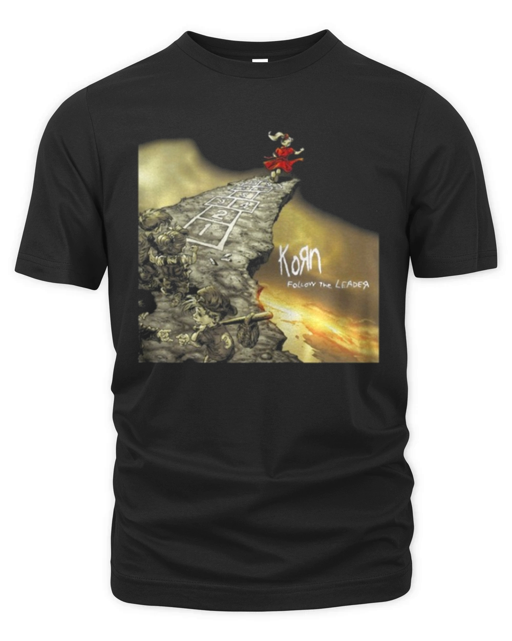 Korn Follow The Leader Organic Unisex T-shirt