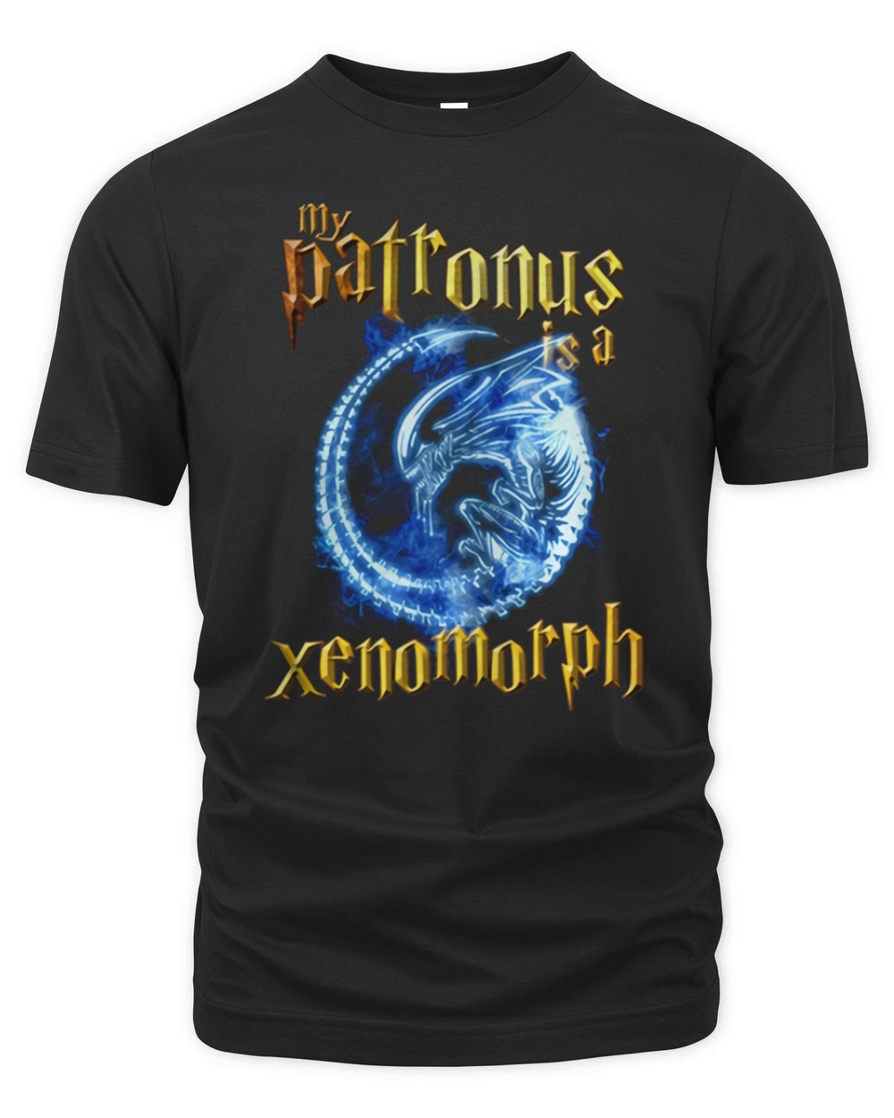 My Patronus Is A Xenomorph Organic Unisex T-shirt