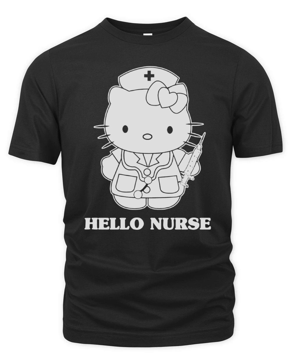 Nurse-Hello Kitty-2 Organic Unisex T-shirt