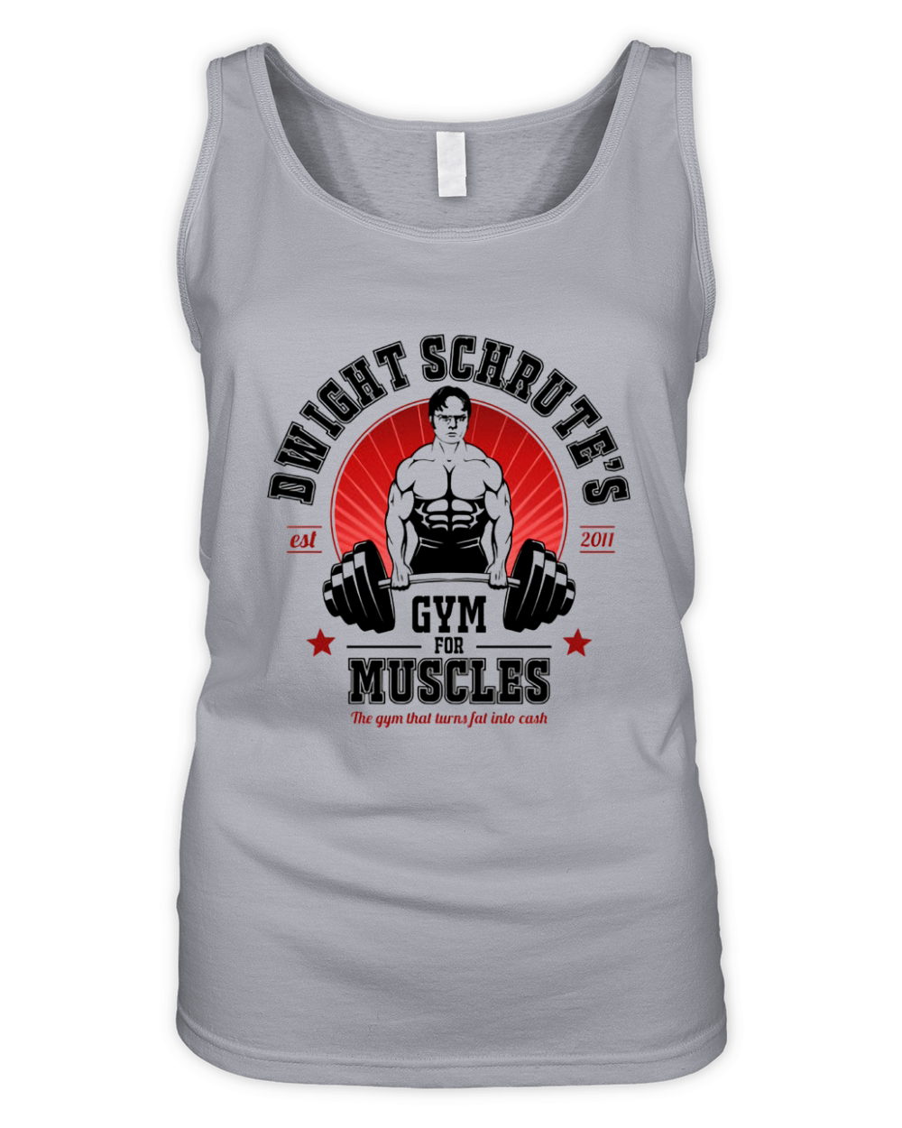 Dwight Schrute Gym For Muscles Organic Women's Tank Top