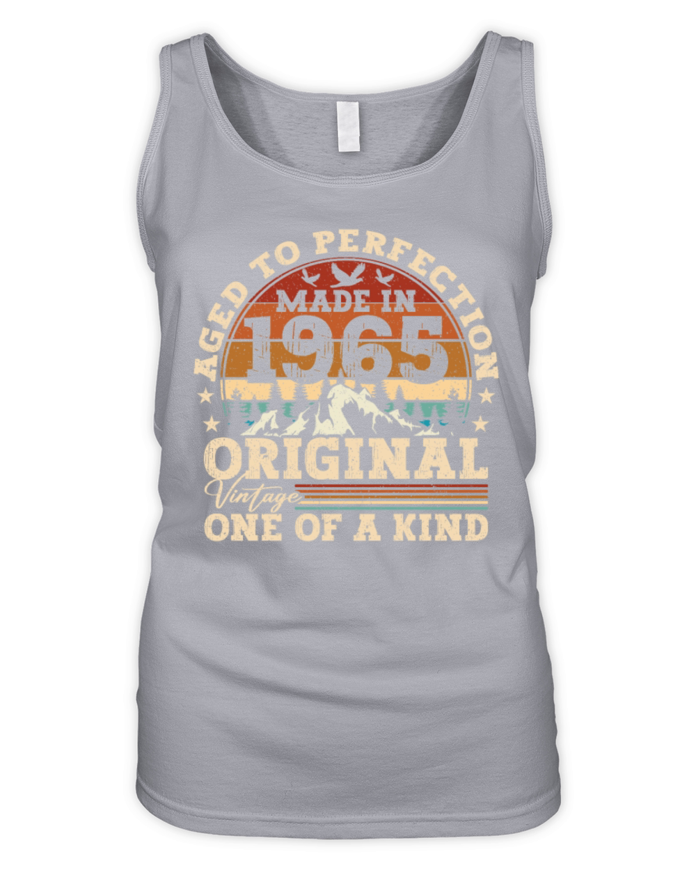 Original 1965 Vintage Vintage Birthday Retro Organic Women's Tank Top