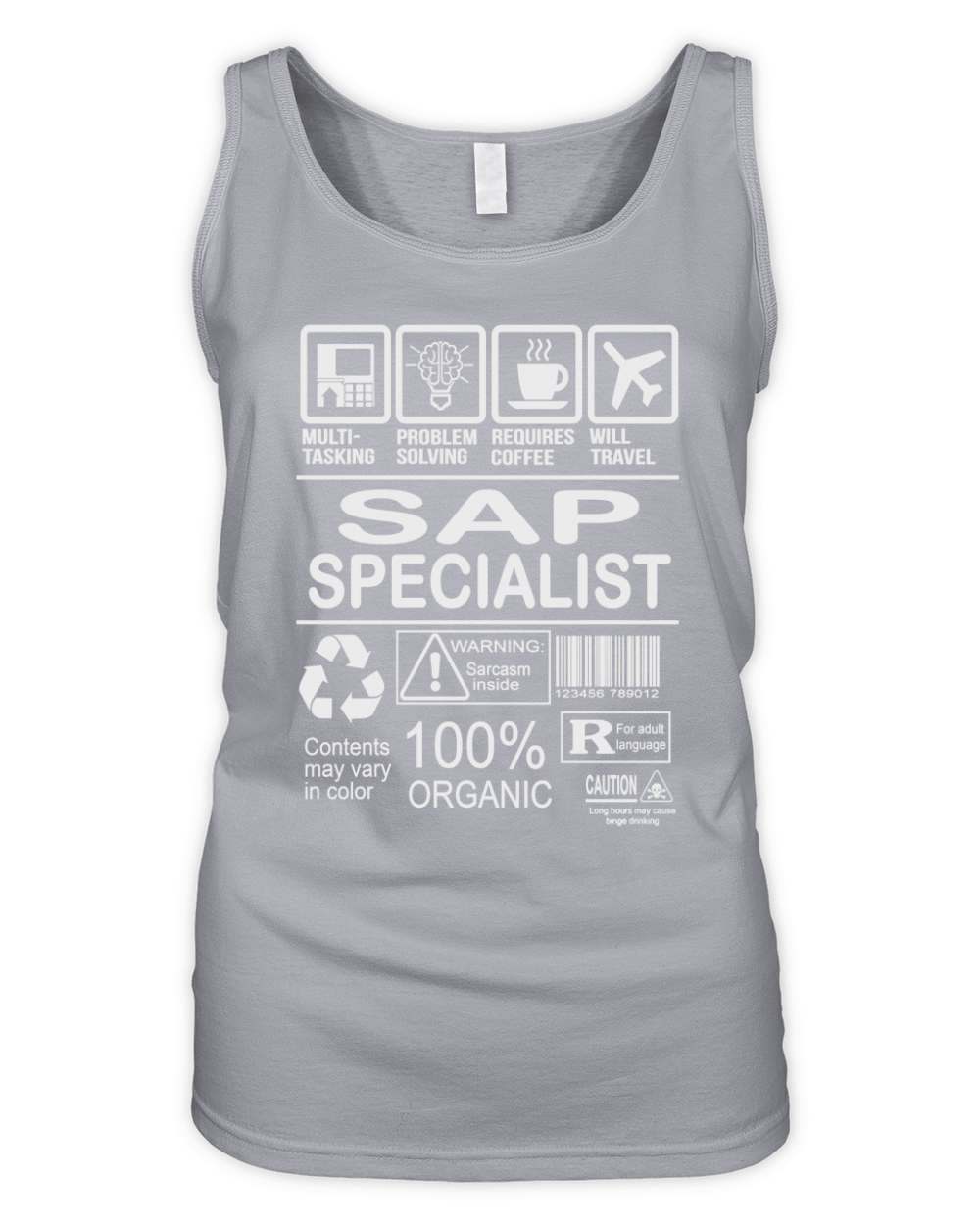 SAP SPECIALIST FMultiold Organic Women's Tank Top