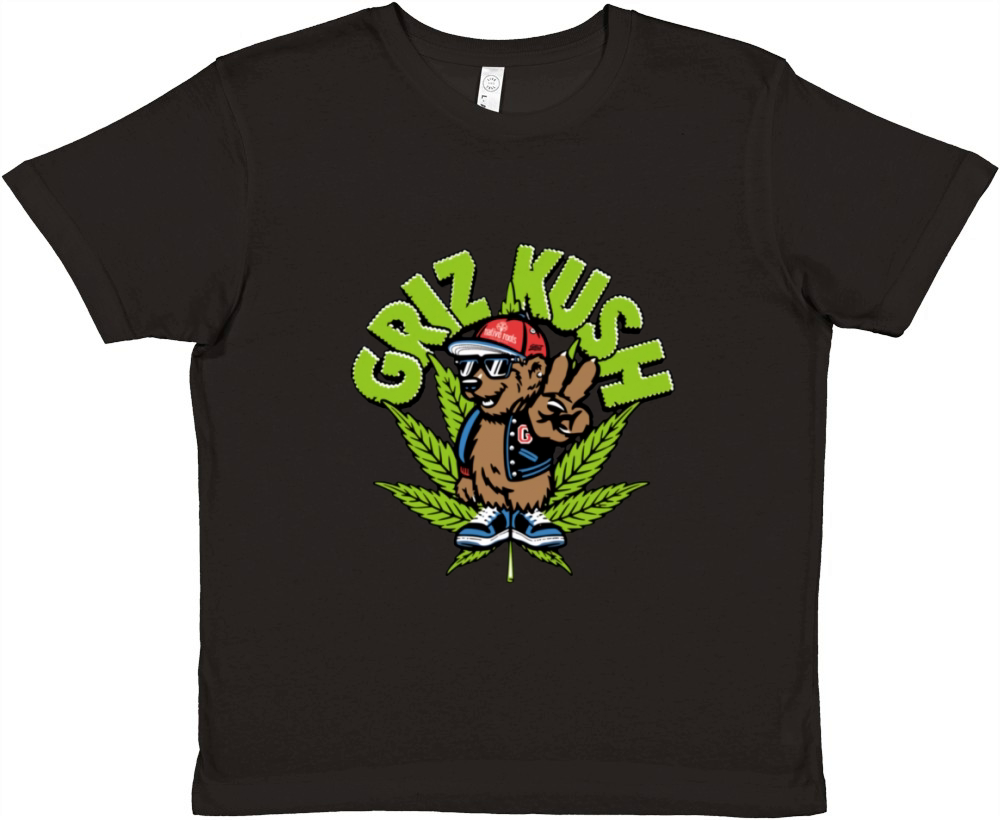 griz kush t shirt Premium Kids Crewneck T-shirt