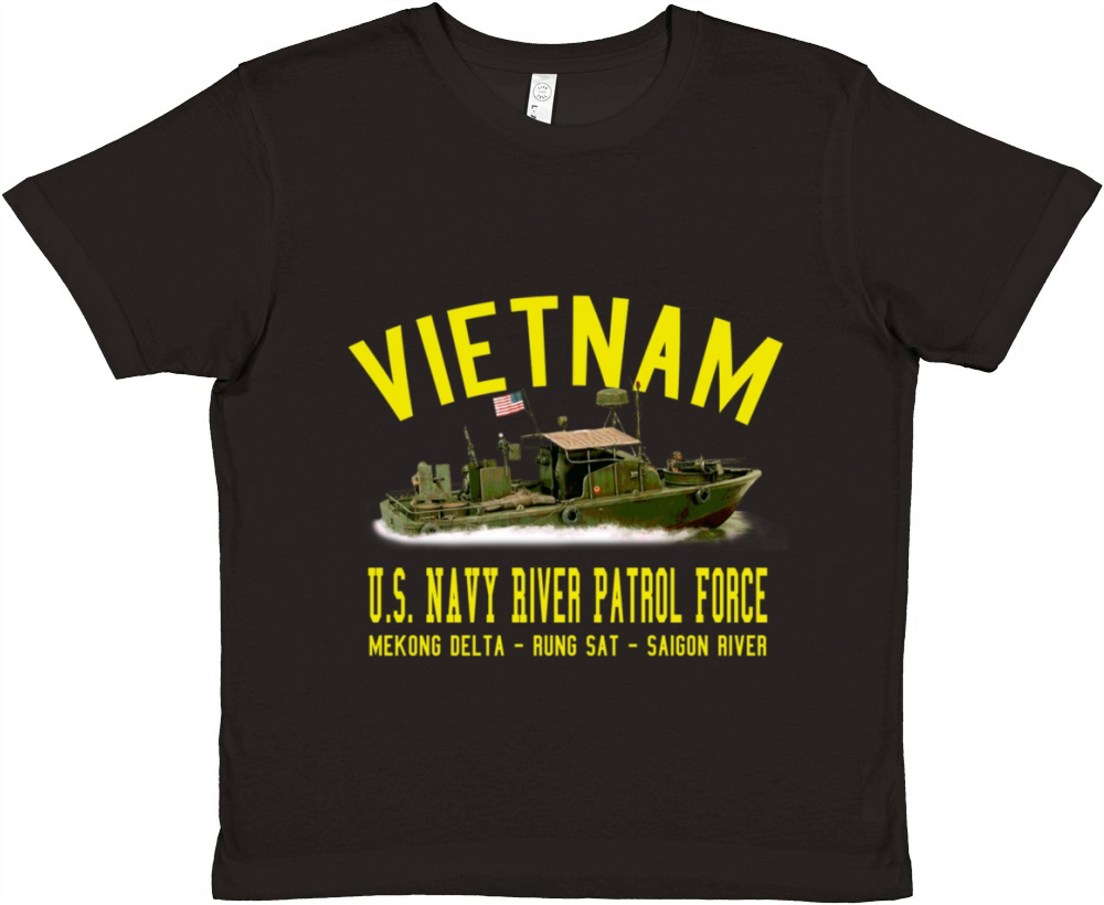 Vietnam Us navy river patrol force Premium Kids Crewneck T-shirt