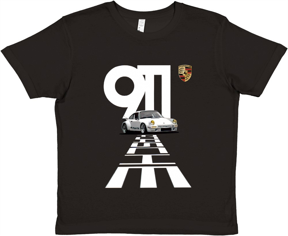 Vintage 911 Porsche Racing Car Premium Kids Crewneck T-shirt