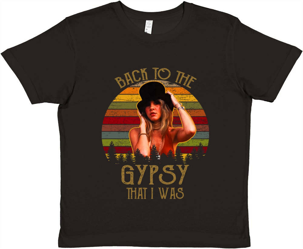 Vintage Stevie Nicks Back To The Gypsy That I Was shirt Premium Kids Crewneck T-shirt