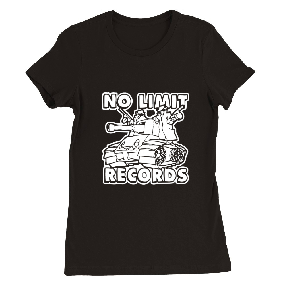 NO LIMIT RECORDS Premium Womens Crewneck T-shirt