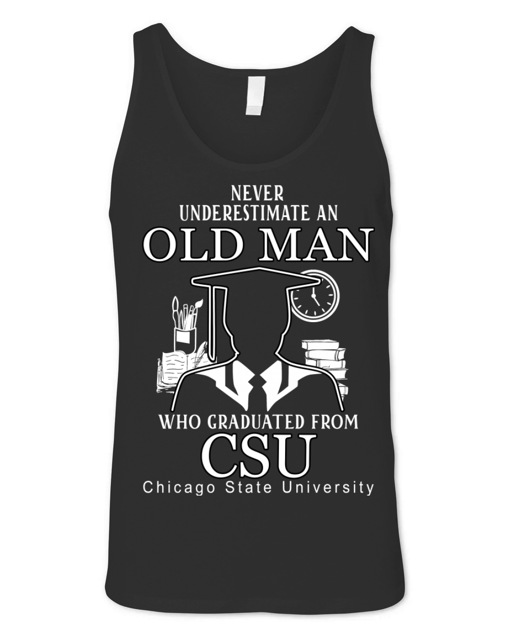 Chicago State University-M Unisex Jersey Tank