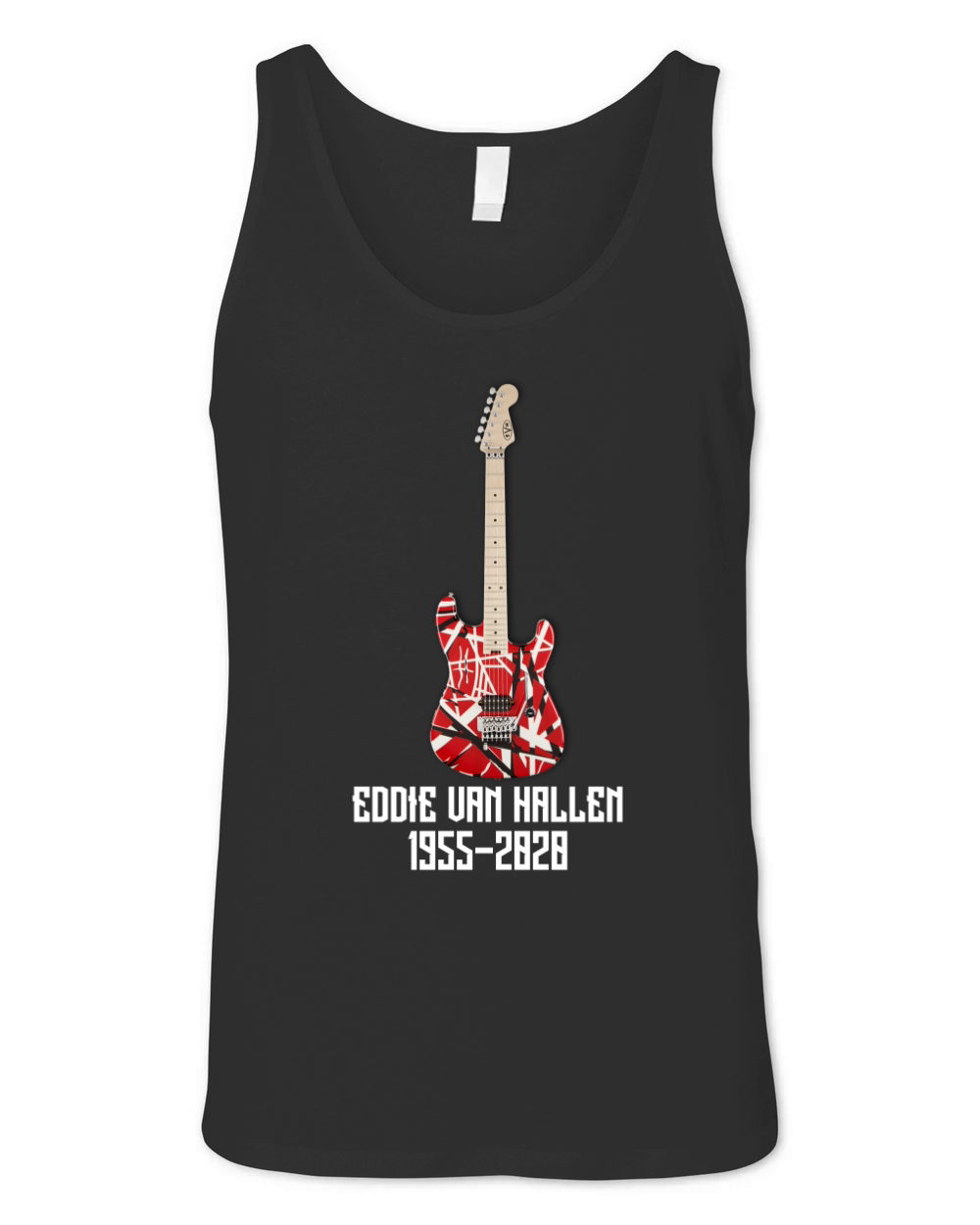 Eddie Van Halen Guitar Vintage Unisex Jersey Tank