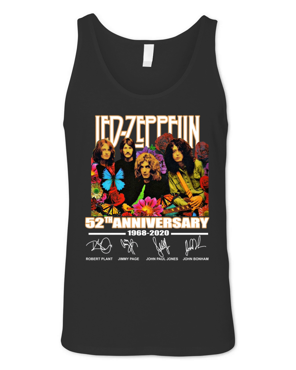 Led Zeppelin Art Unisex Jersey Tank