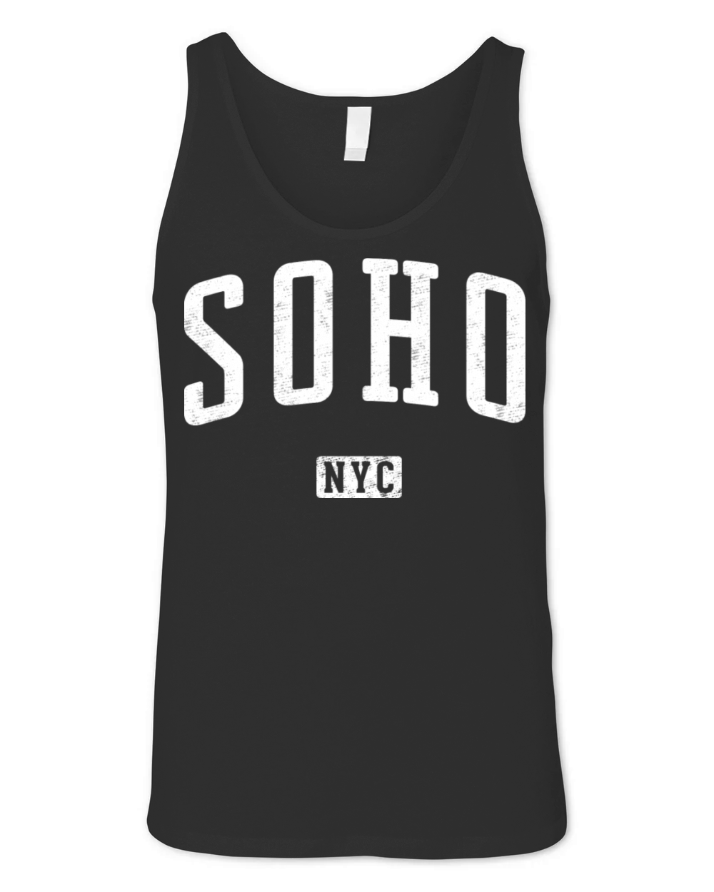 SoHo New York City Vintage Unisex Jersey Tank