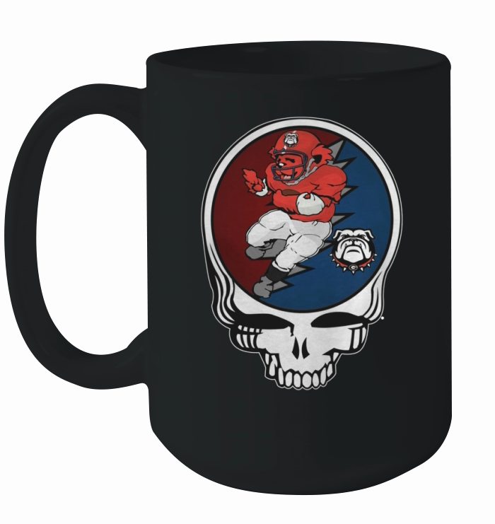 GratefulDead Tshirt Georgia Bulldogs Ceramic Mug