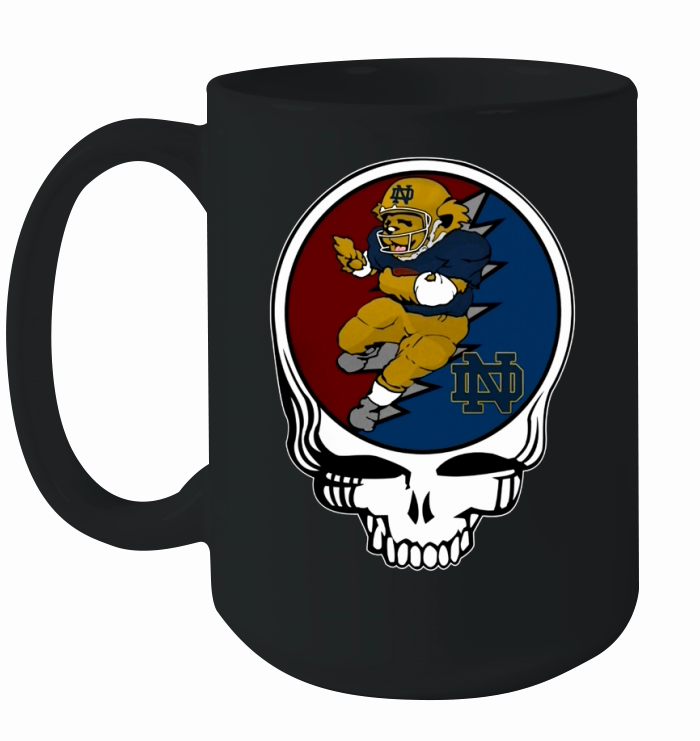 GratefulDead Tshirt Notre Dame Fighting Irish Ceramic Mug