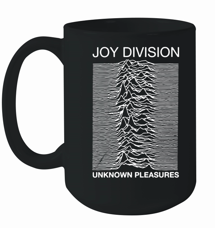Joy Division Band  Unknown Pleasures Tshirt Ceramic Mug