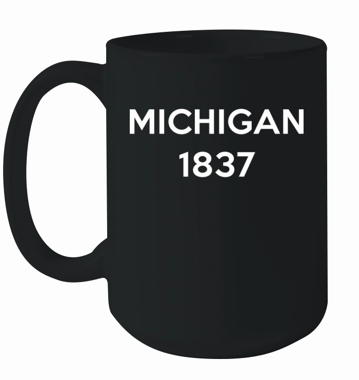 Michigan 1837 Ceramic Mug