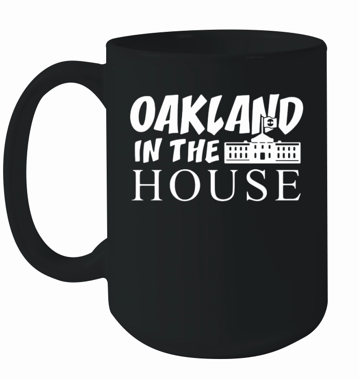 oakland in the house Ceramic Mug